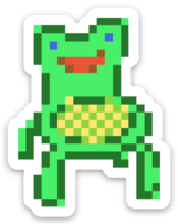 FROGGY CHAIR STICKER